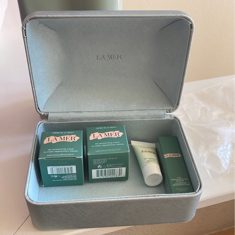 Crème de la mer cream and serum set 15ml retail $100+